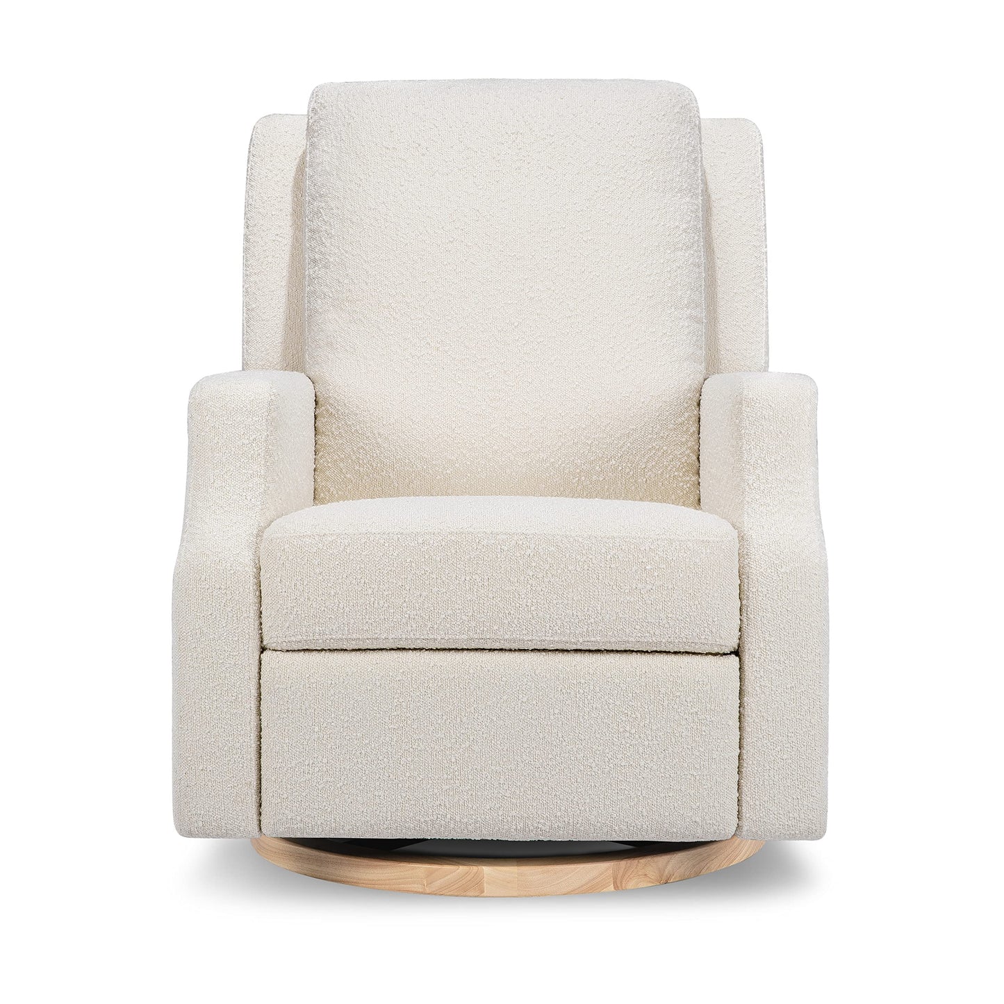 Namesake Crewe Glider Recliner Nursery Chair - GREENGUARD Gold & Certi-PUR US Certified, Ultra Cozy 360° Swivel Rocker Recliner