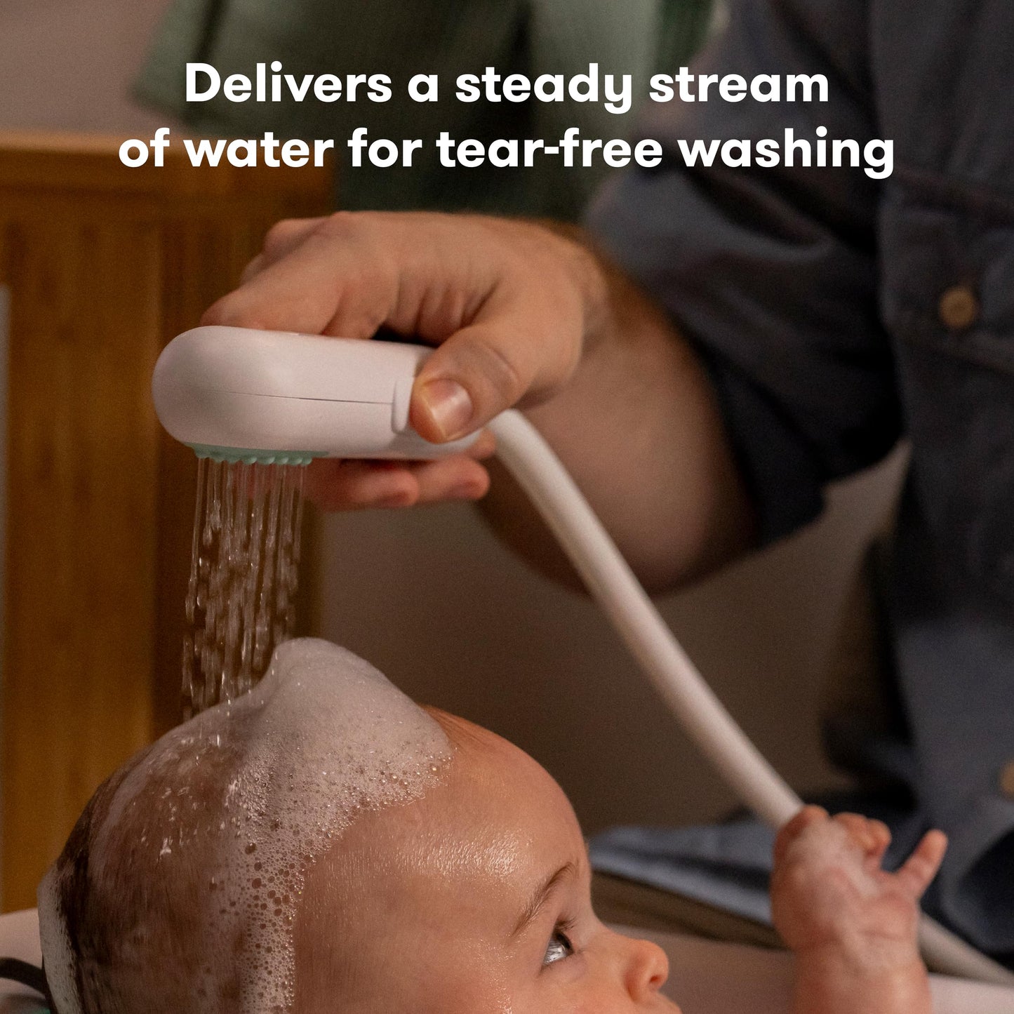 Frida Baby Control The Flow Bath Rinse Cup, Tear Free Rinser