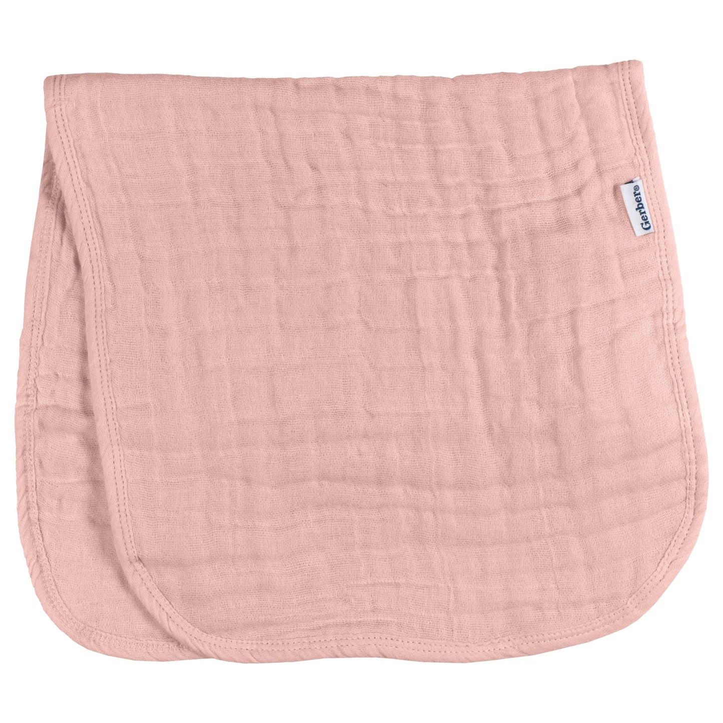 Gerber Baby Unisex Muslin Burp Cloths 6-Pack, Multi Browns, Large Size 20" x 10"
