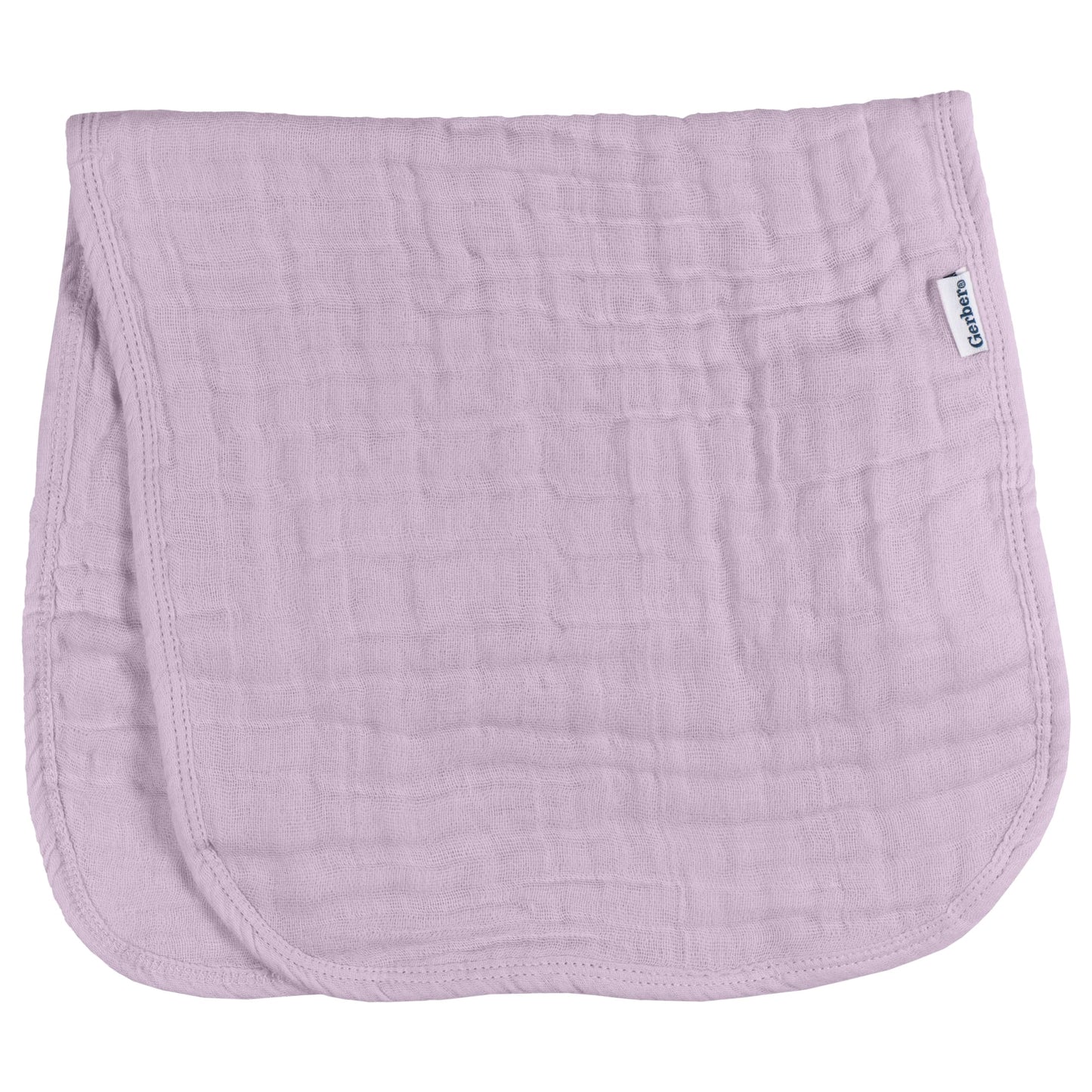 Gerber Baby Unisex Muslin Burp Cloths 6-Pack, Multi Browns, Large Size 20" x 10"