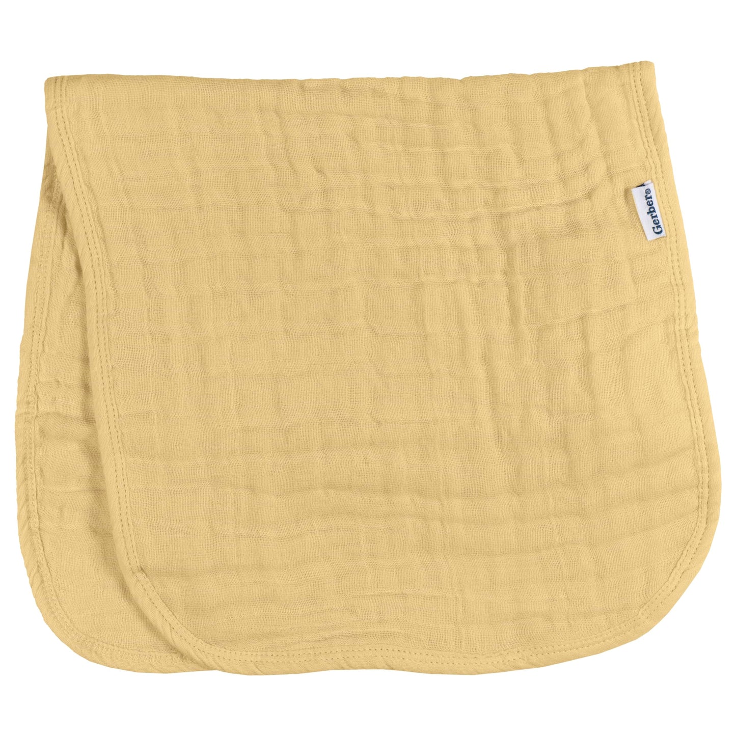 Gerber Baby Unisex Muslin Burp Cloths 6-Pack, Multi Browns, Large Size 20" x 10"