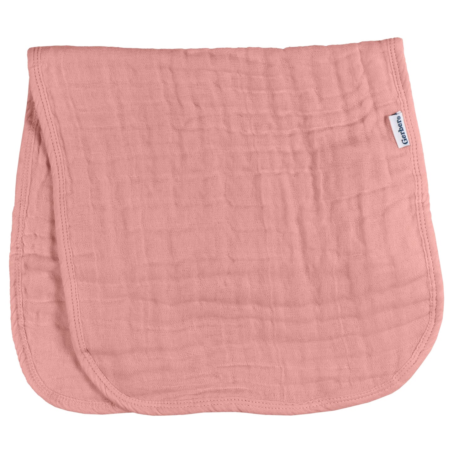 Gerber Baby Unisex Muslin Burp Cloths 6-Pack, Multi Browns, Large Size 20" x 10"