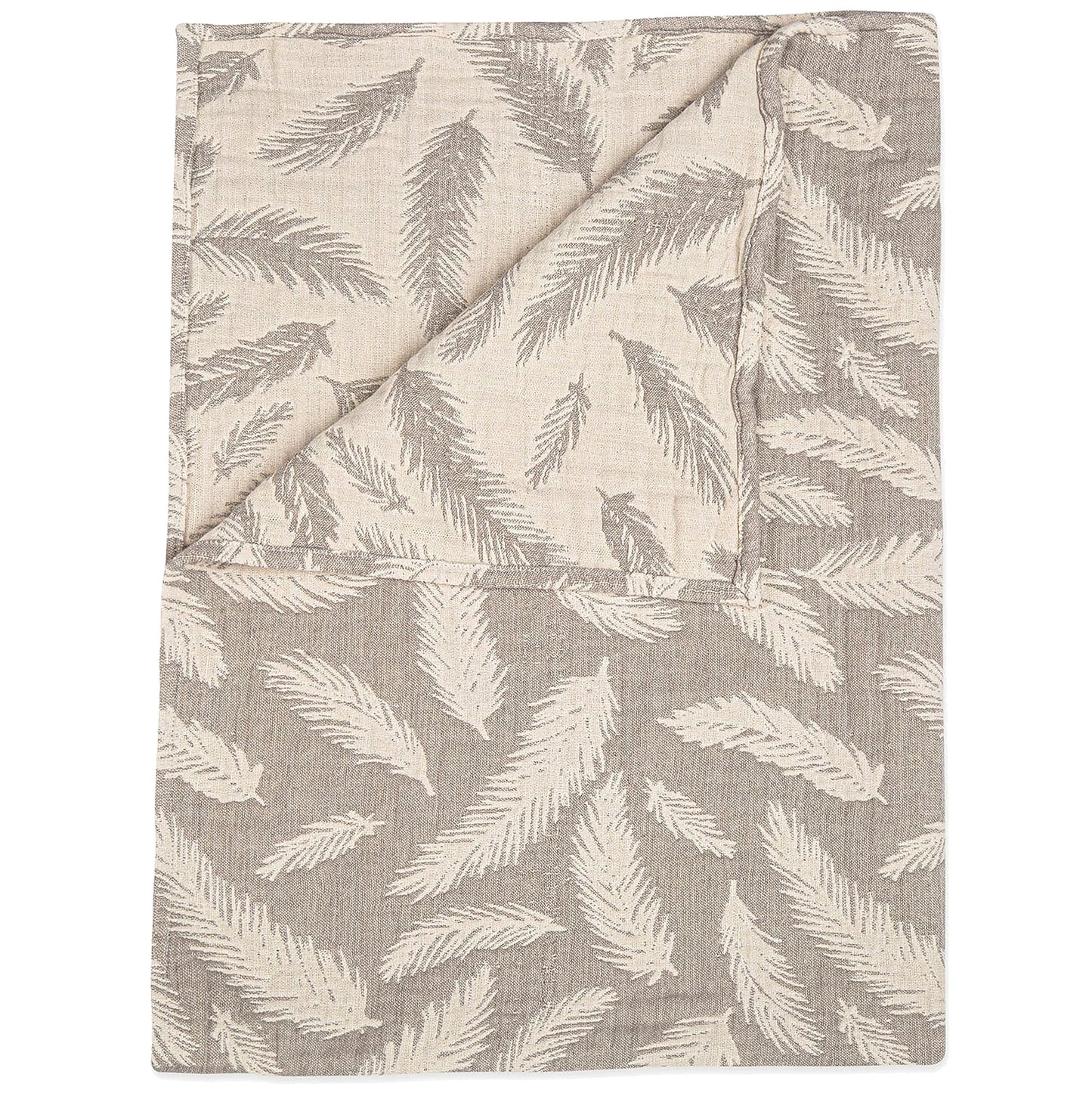 Crane Baby Blanket, 36” x 36”, Soft Cotton Quilted Nursery Blanket for Boys and Girls, Copper, Ezra Print
