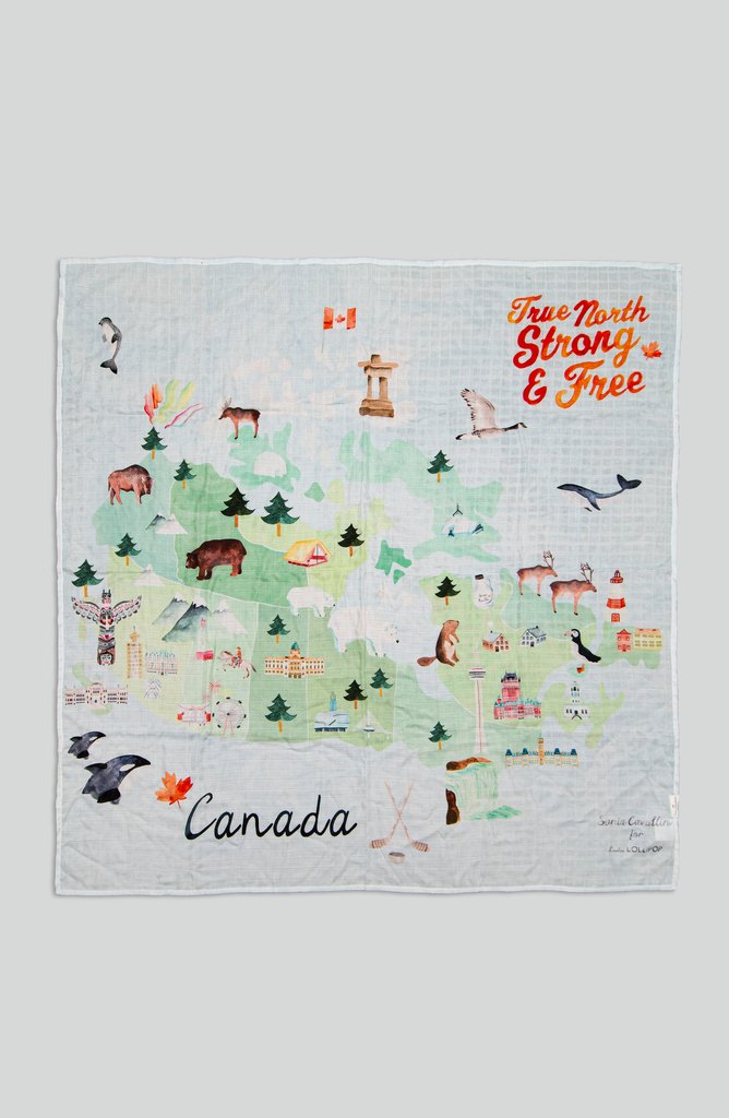 LouLou Lollipop | Muslin Swaddle - All The Things Baby
