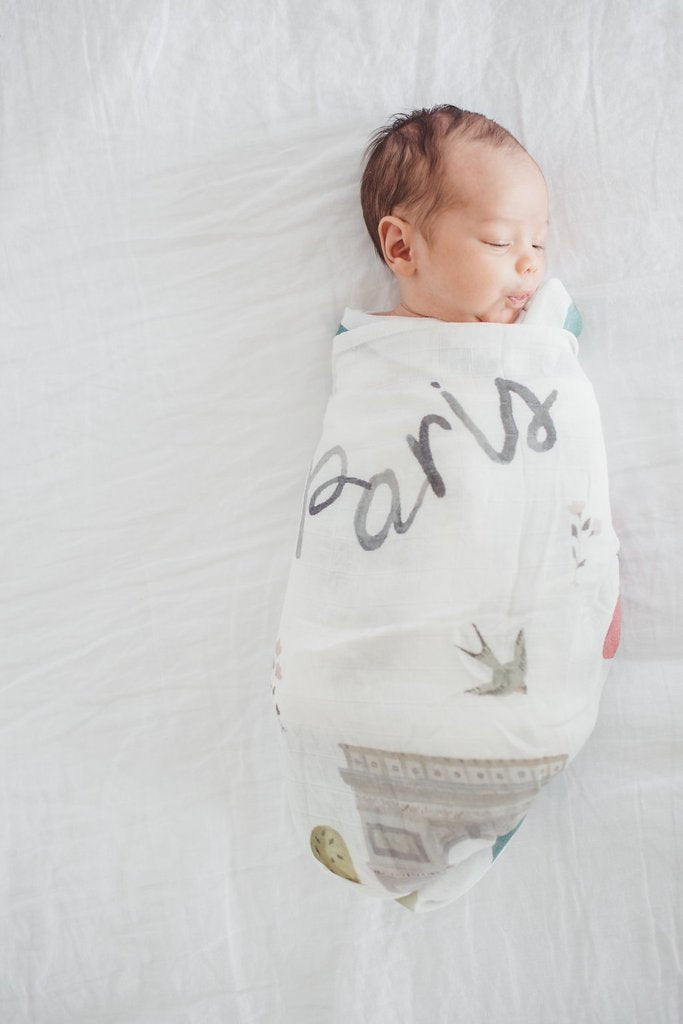 LouLou Lollipop | Muslin Swaddle - All The Things Baby