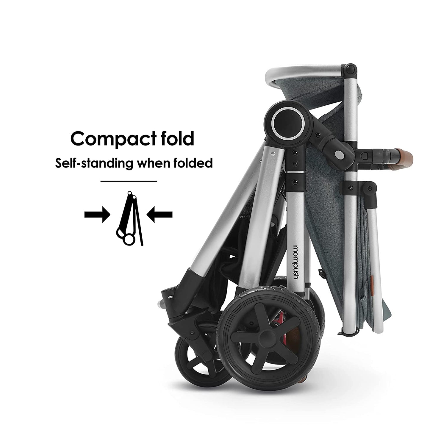 Ultimate 2 Baby Stroller for Infant and Toddler with Newborn Mode and Reversible Seat, All-Terrain Stroller with All-Wheel Suspension, Includes Car Seat Adapter and Large Storage Basket