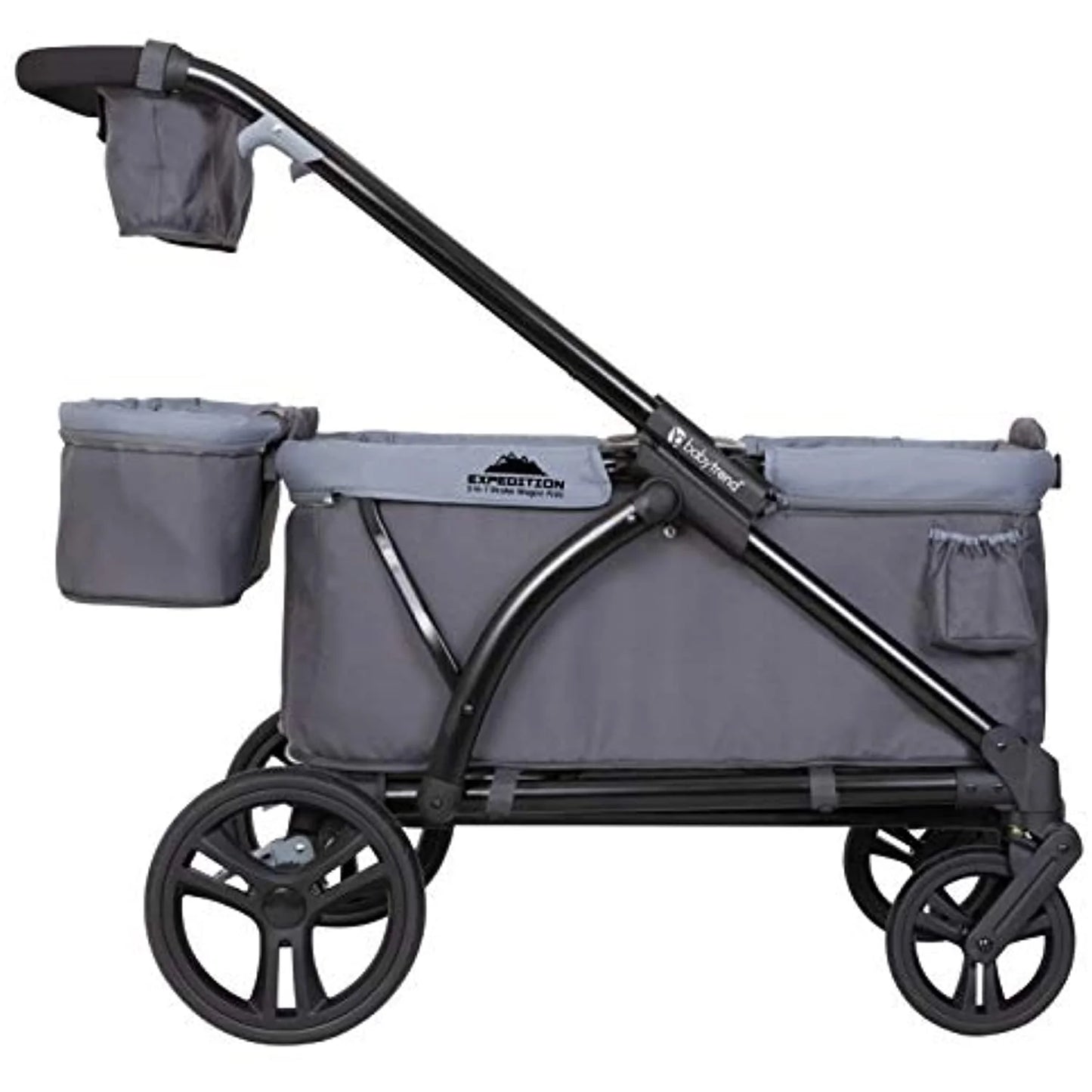 Expedition Wagon Stroller, Solid Print Gray