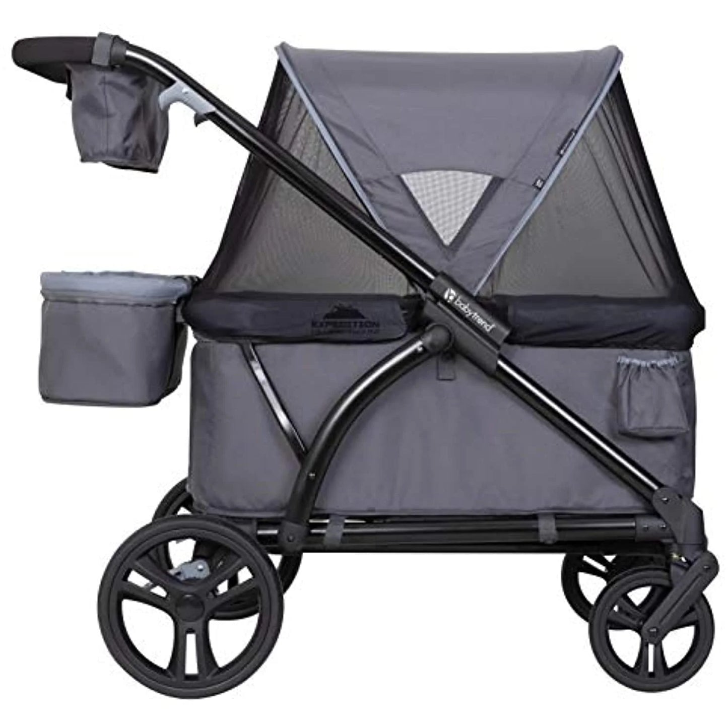Expedition Wagon Stroller, Solid Print Gray