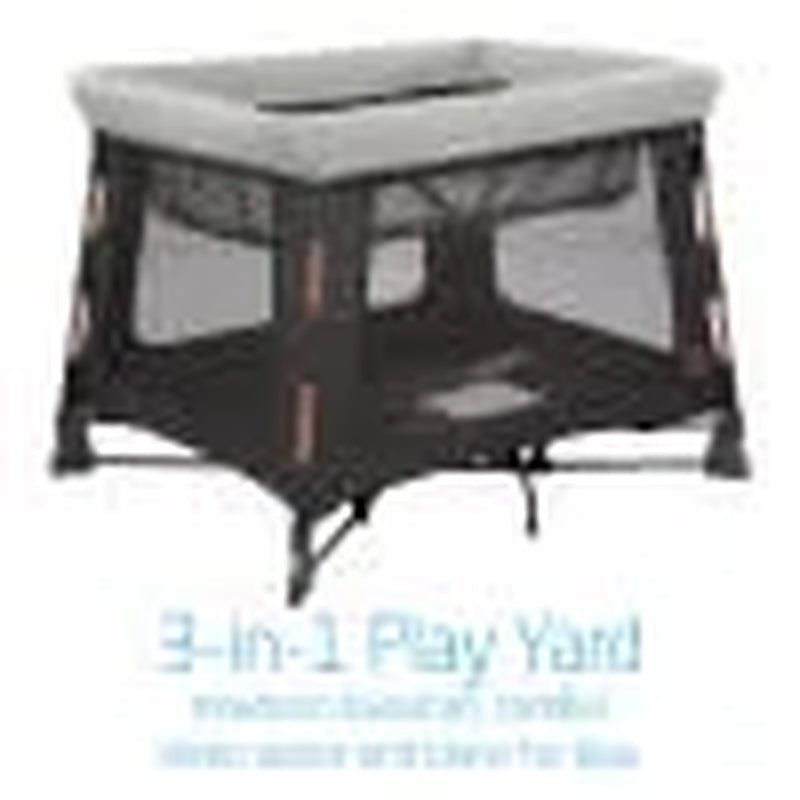 Swift Play Yard, Essential Graphite, Infant & Toddler