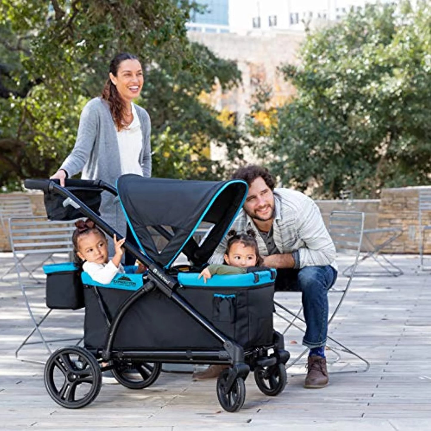 Expedition Wagon Stroller, Solid Print Gray
