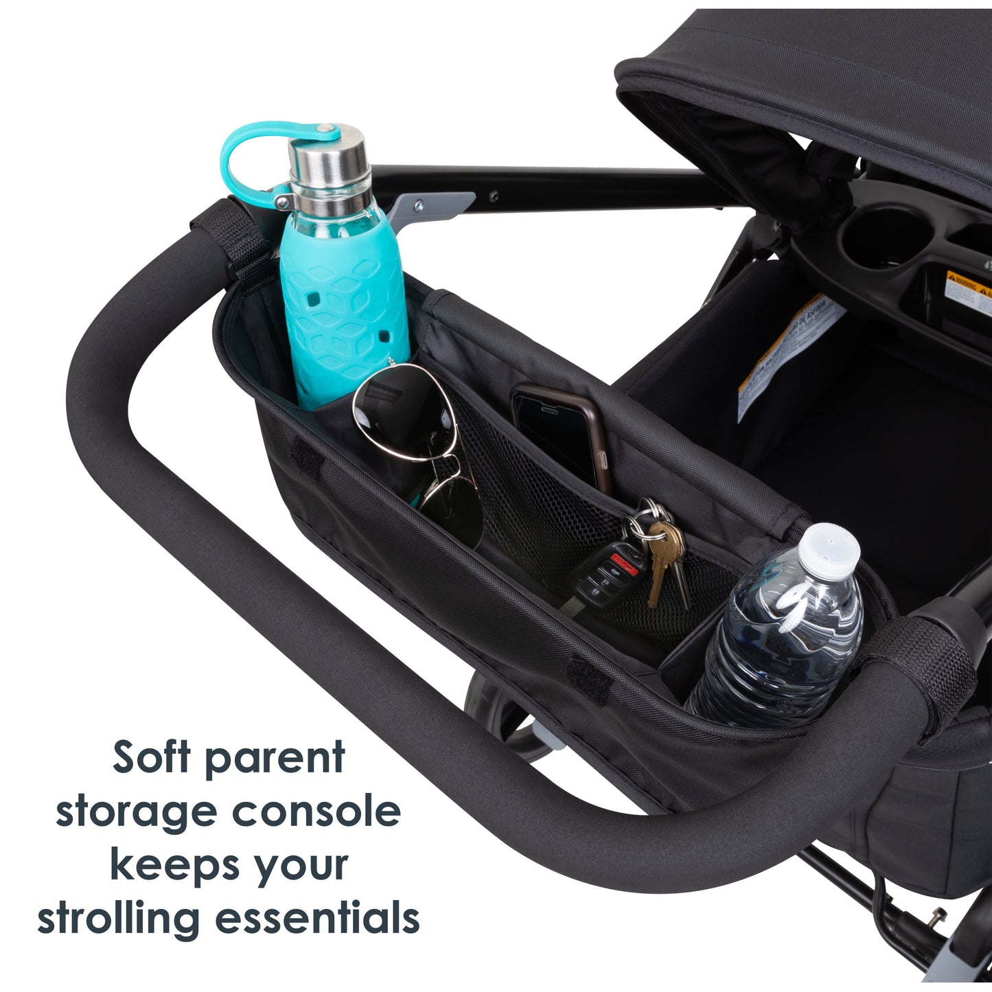 Expedition plus 2-In-1 Stroller Wagon, Solid Print Black
