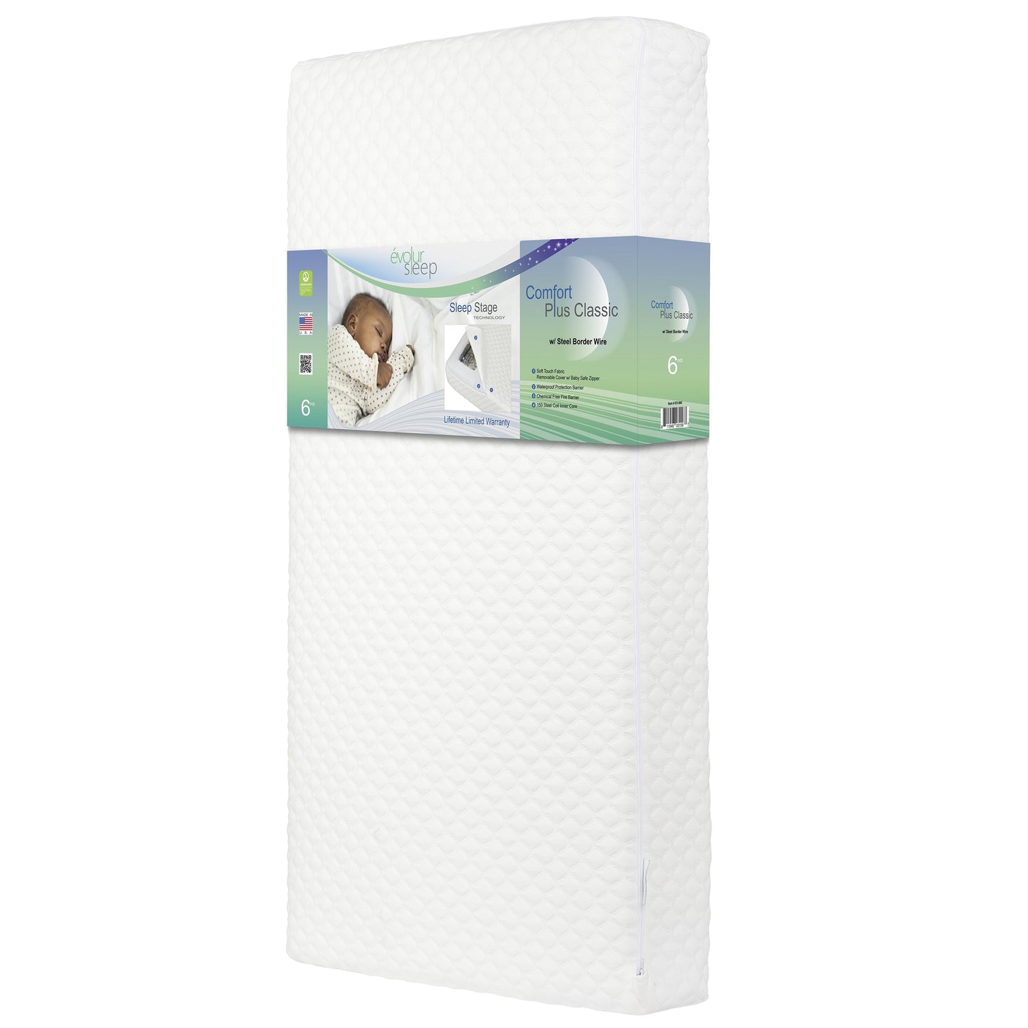 Sleep Comfort plus Classic 150 Crib & Toddler Innerspring Mattress