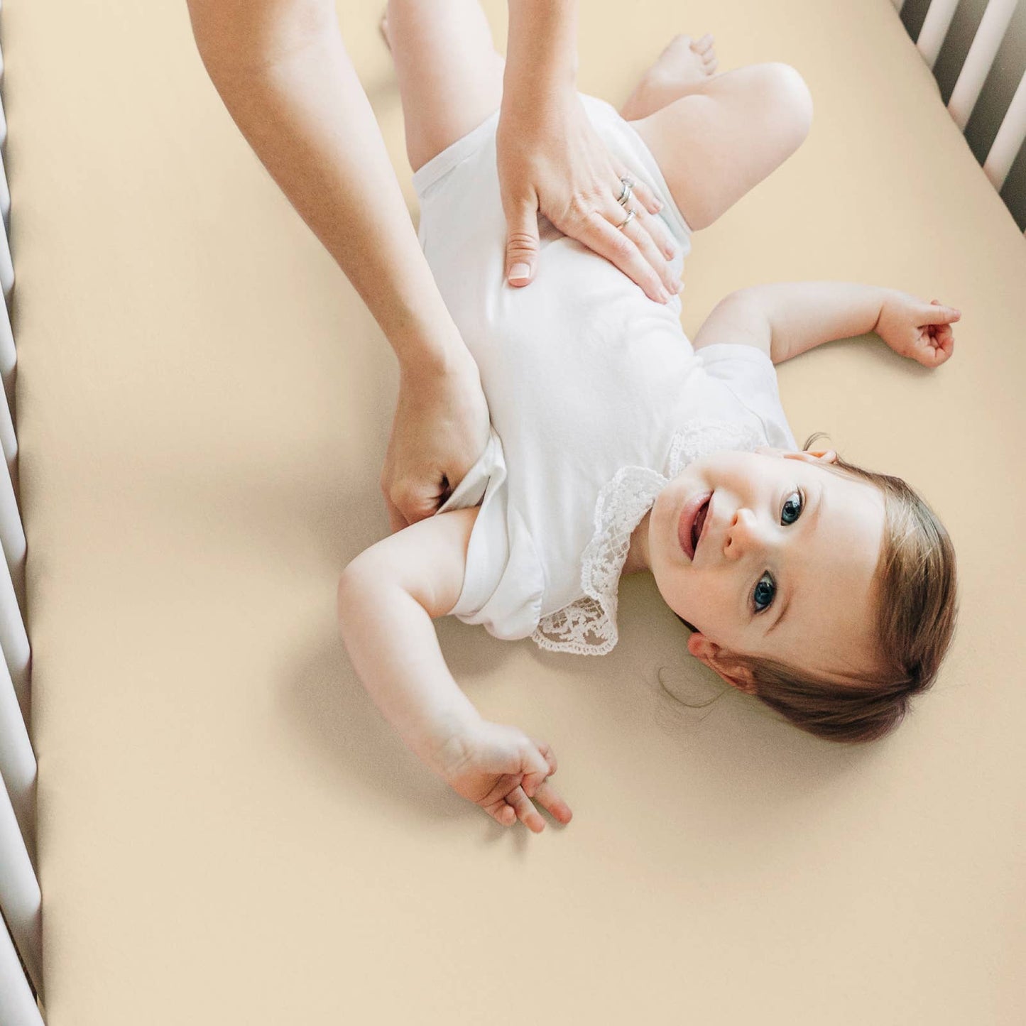 KeaBabies - KeaBabies 2-Pack Isla Fitted Crib Sheet - All The Things Baby