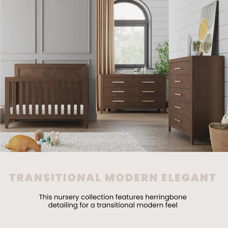 Kieran Convertible Standard 2-Piece Nursery Furniture Set