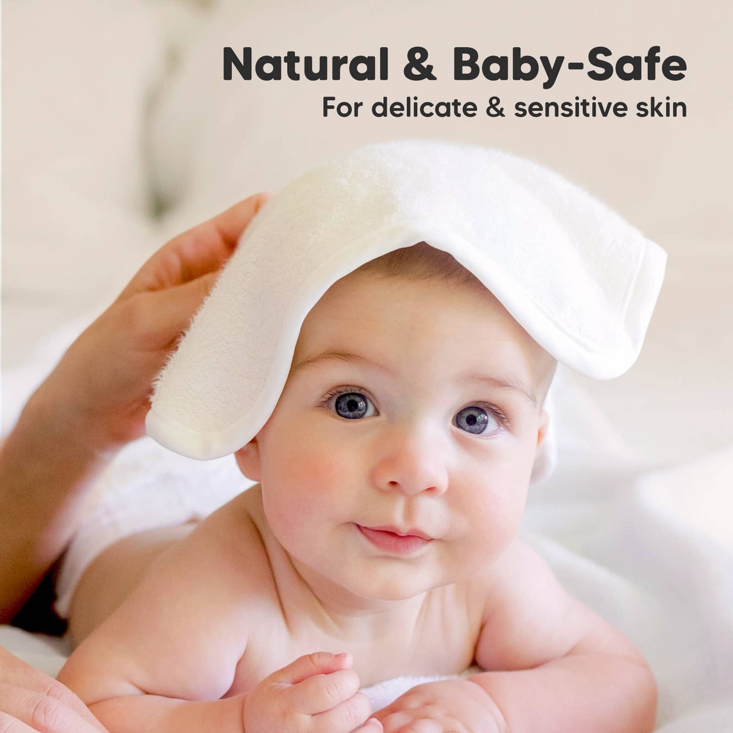 KeaBabies - 6-Pack Baby Wash Cloths - All The Things Baby