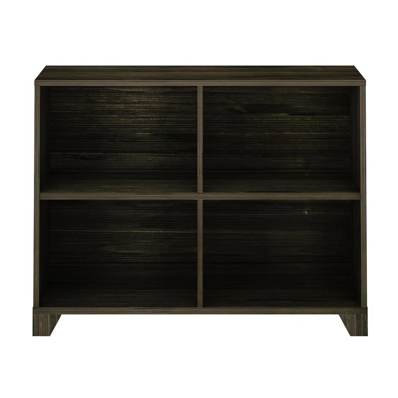 Kingswood 32.8'' H X 43.3'' W Solid Wood Standard Bookcase