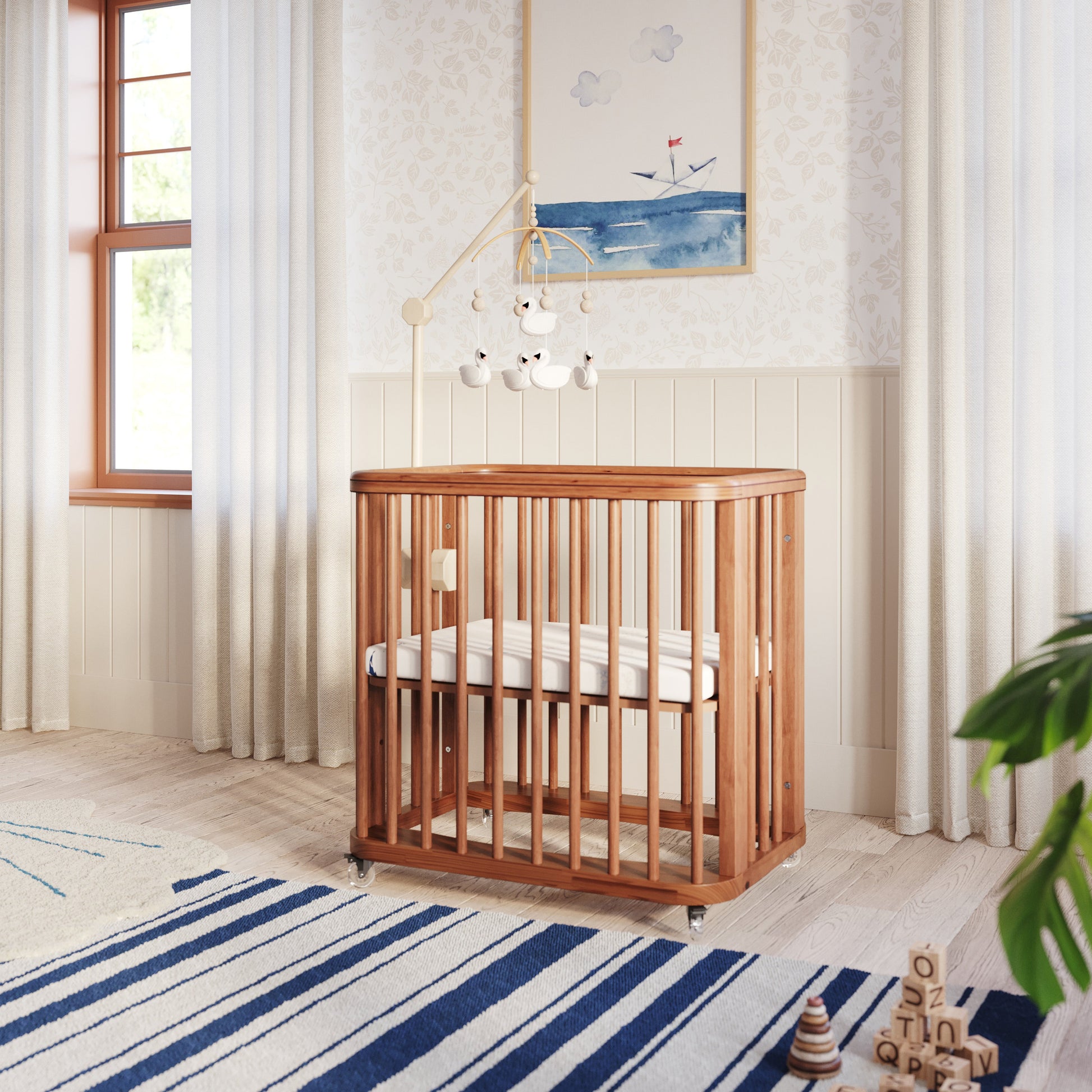 The Woodland Cloud Crib