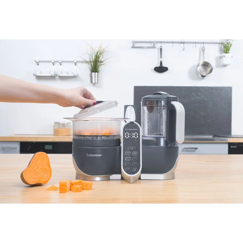 Duo Meal Food Maker Processor with Steam Cooker & Multi-Speed Blender