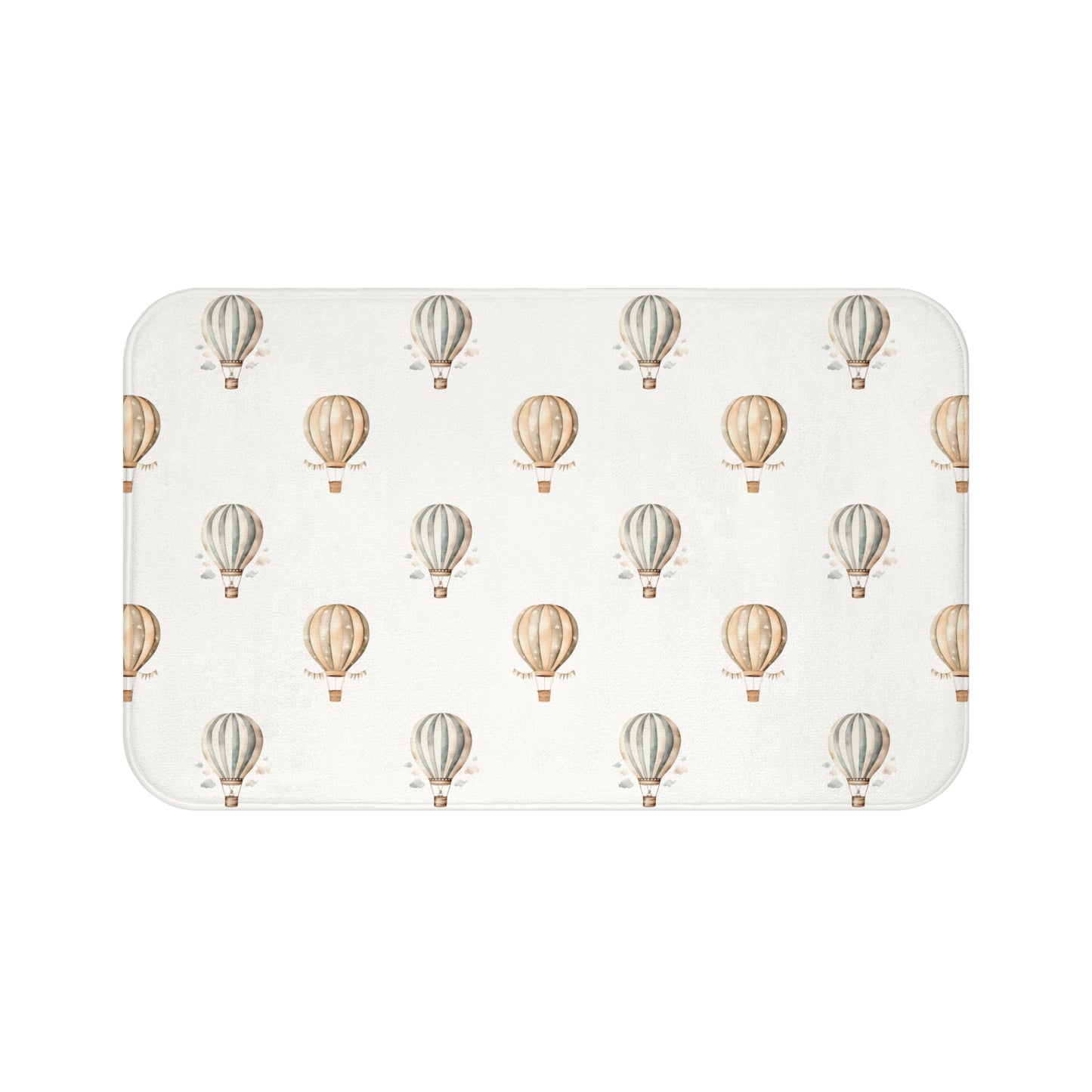 Bath Mat Hot Air Balloons - All The Things Baby