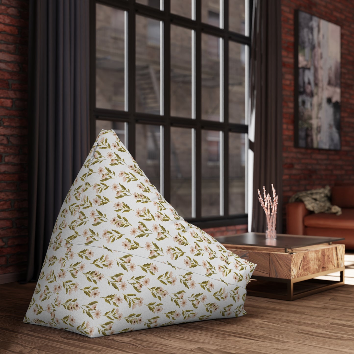 Kid's Bean Bag Cover - Boho Floral
