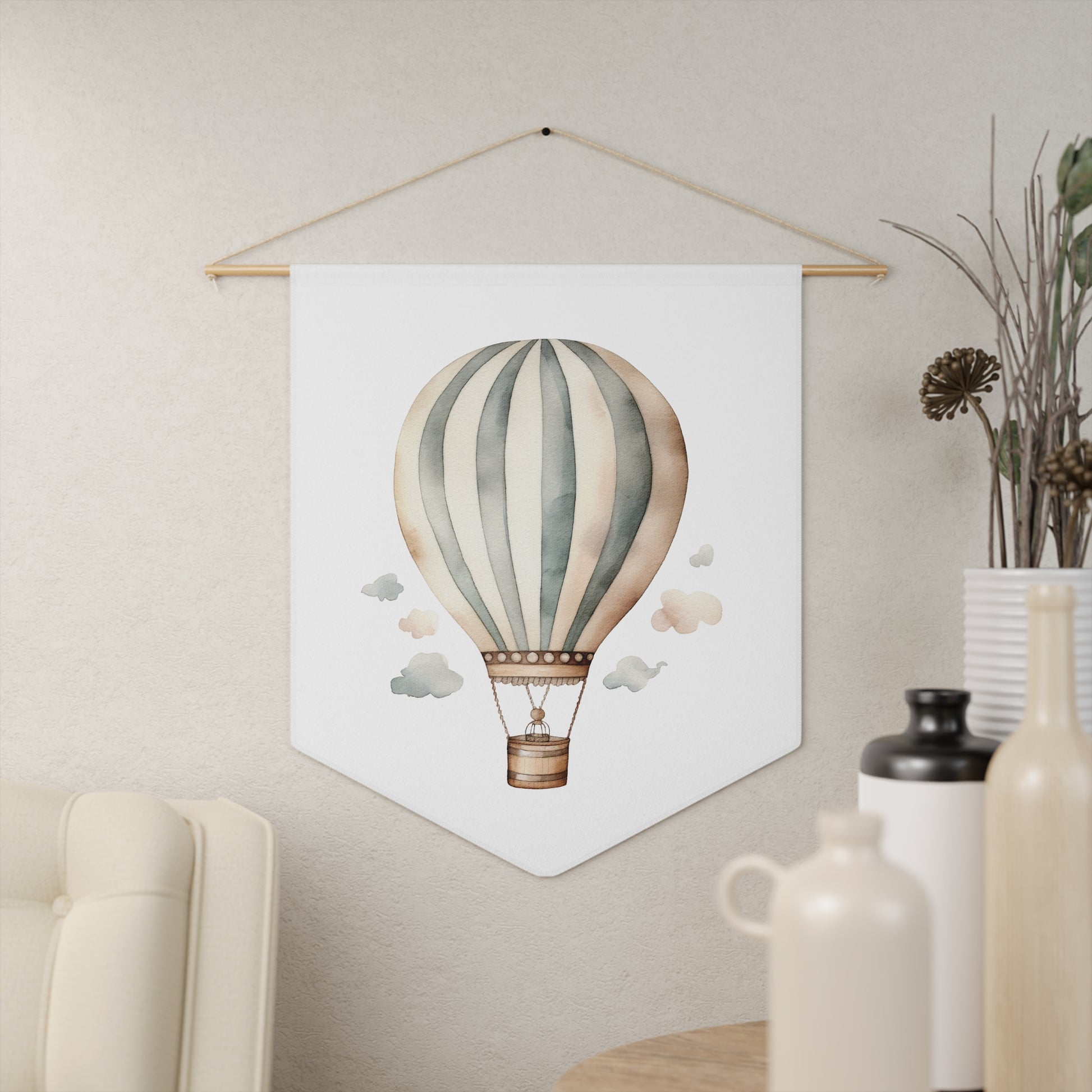 Nursery Decor Pennant - All The Things Baby