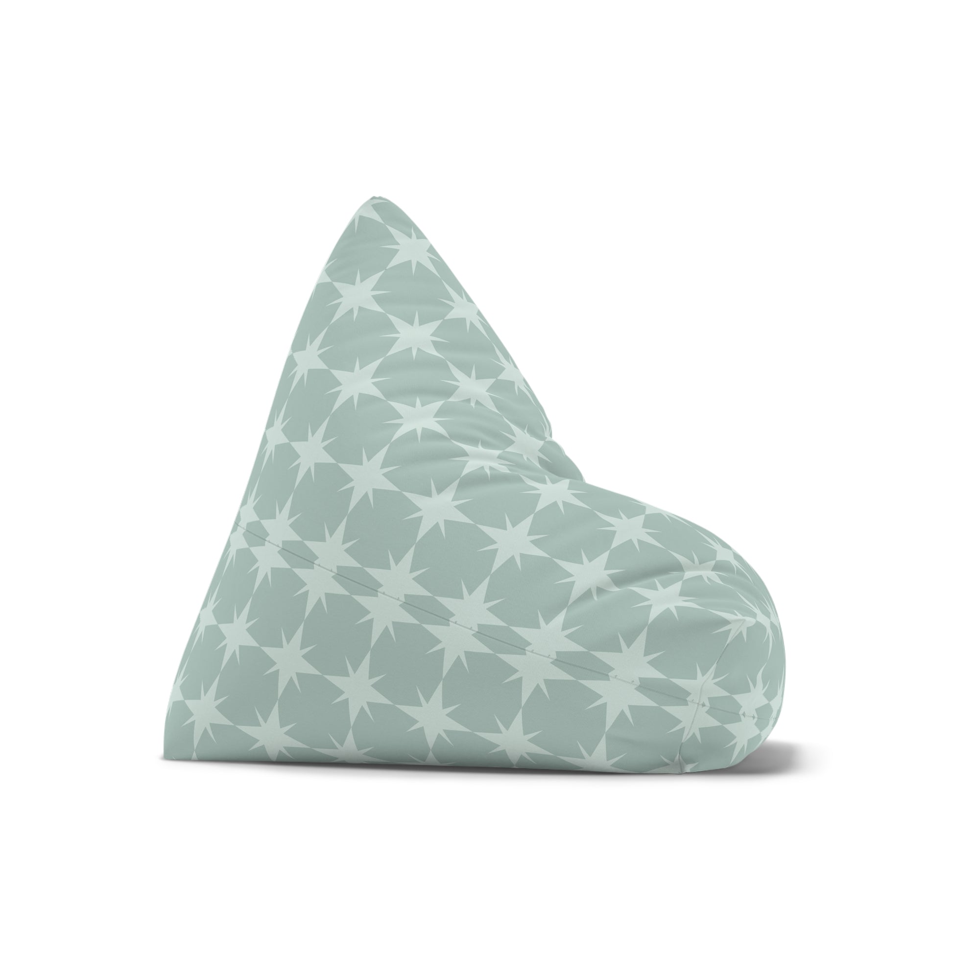 Green Bean Bag Chair Cover - All The Things Baby