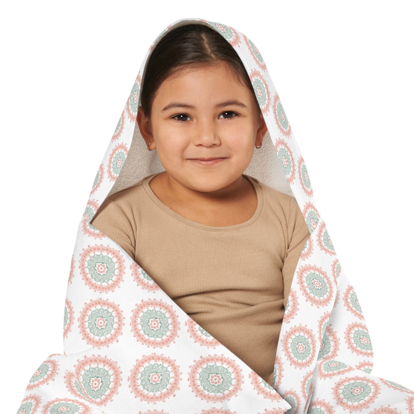 Child Hooded Towel - Mandala Design