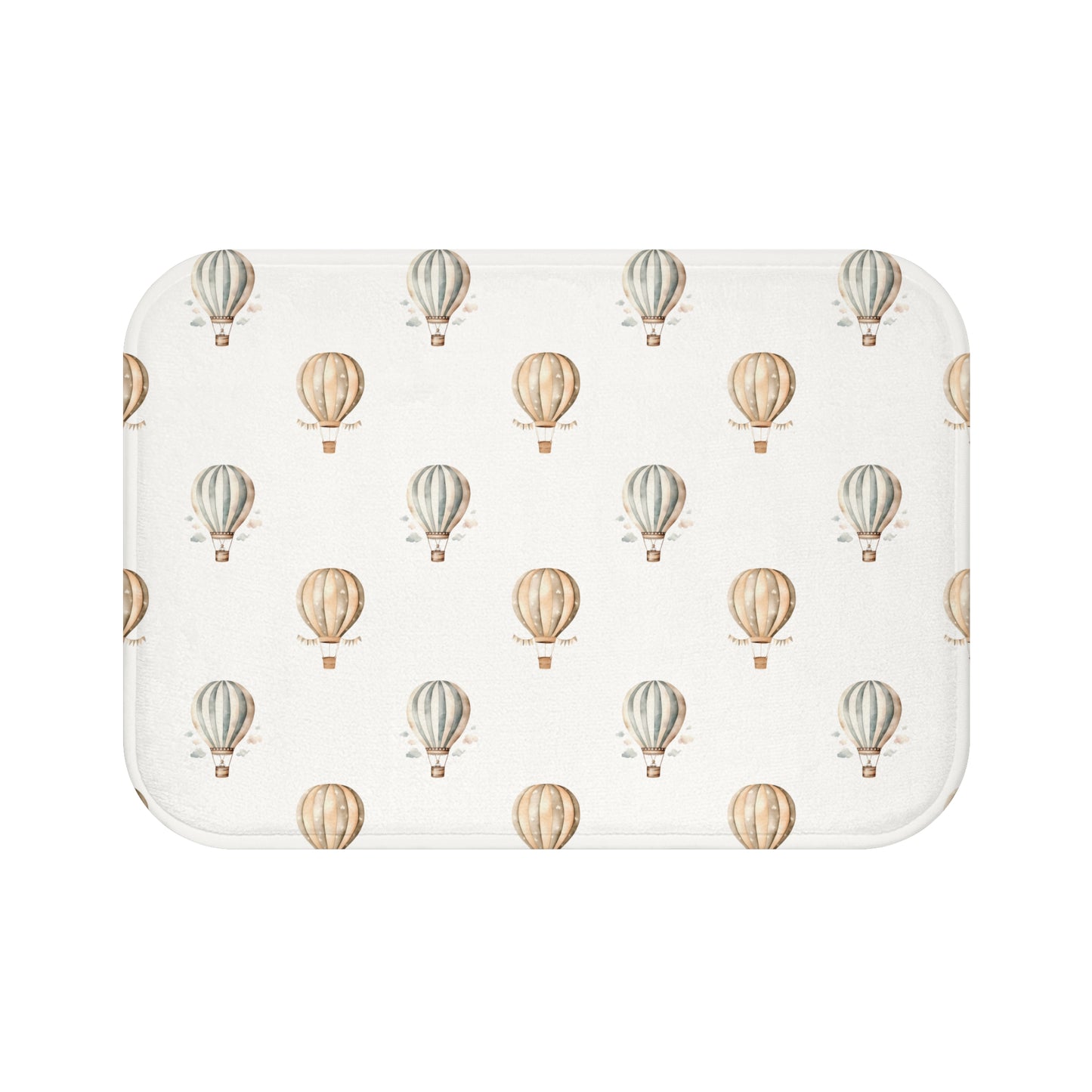 Bath Mat Hot Air Balloons - All The Things Baby