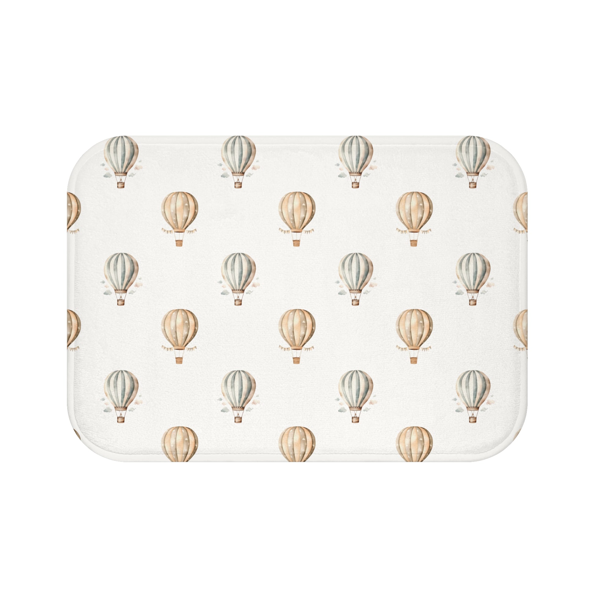 Bath Mat Hot Air Balloons - All The Things Baby
