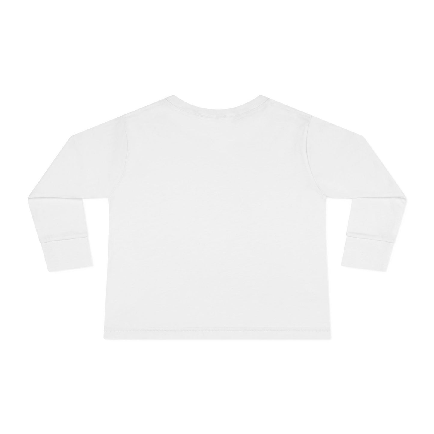 White long-sleeve crop top on a white background