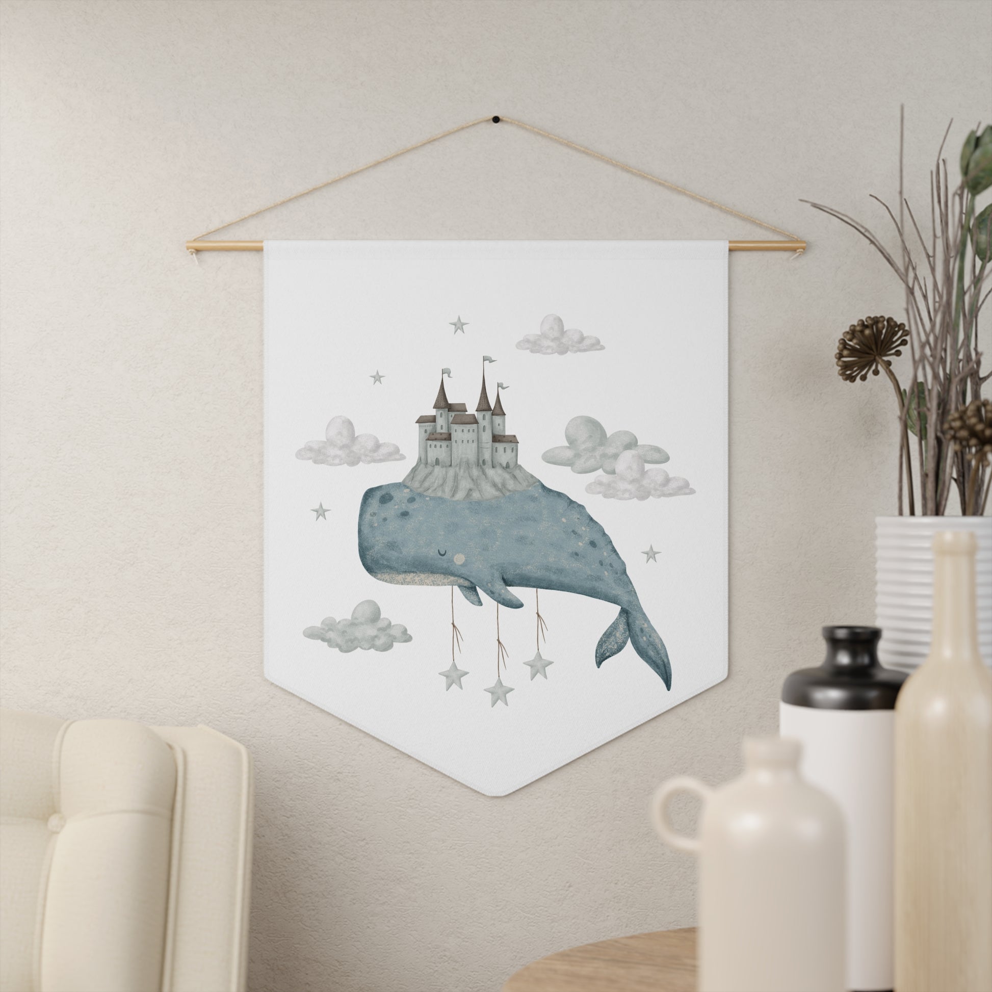 Nursery Decor Pennant - All The Things Baby