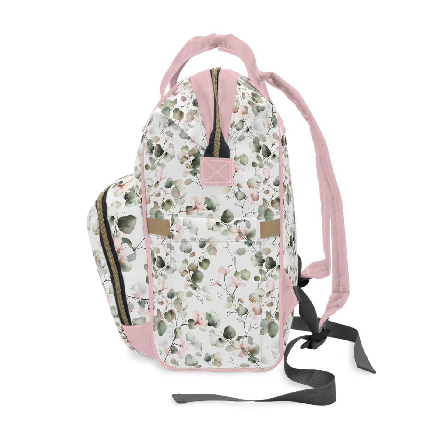 Diaper Backpack - Eucalyptus Design