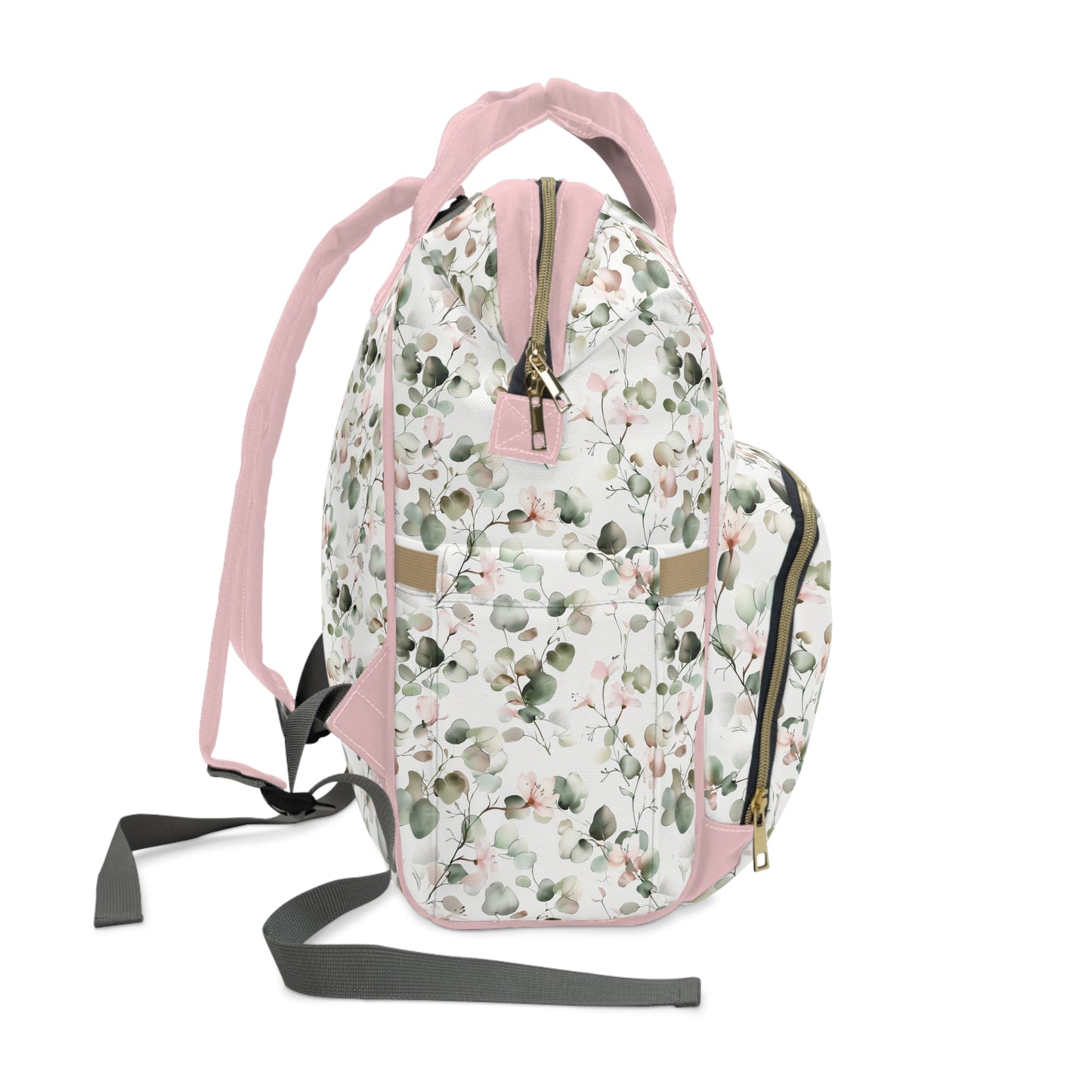 Diaper Backpack - Eucalyptus Design
