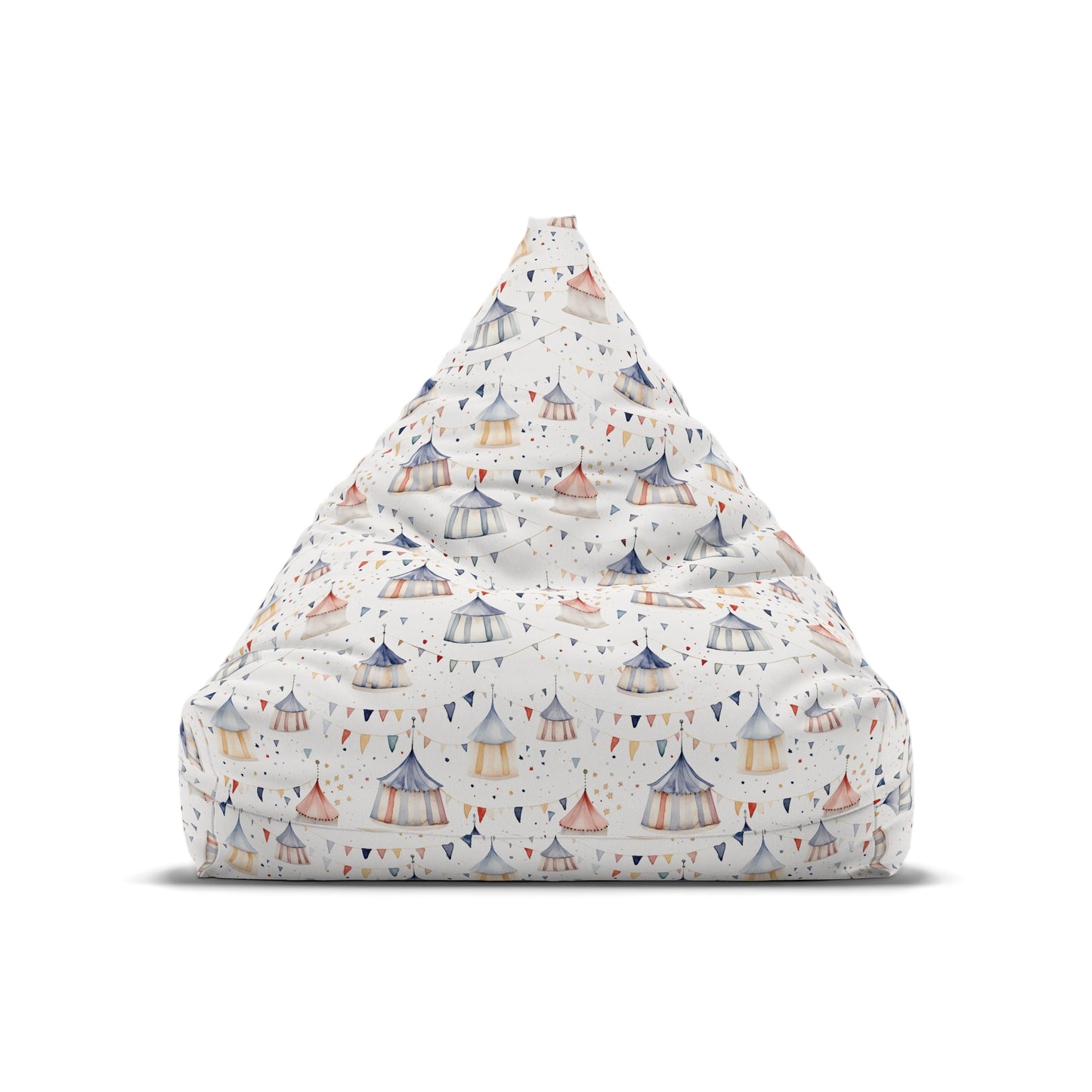 Kids Bean Bag Chair Cover- Circus Tents