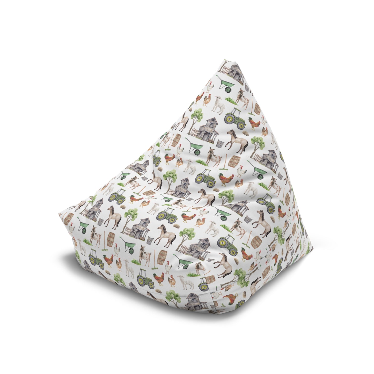 Kids' Bean Bag Chair Cover - Farm Life