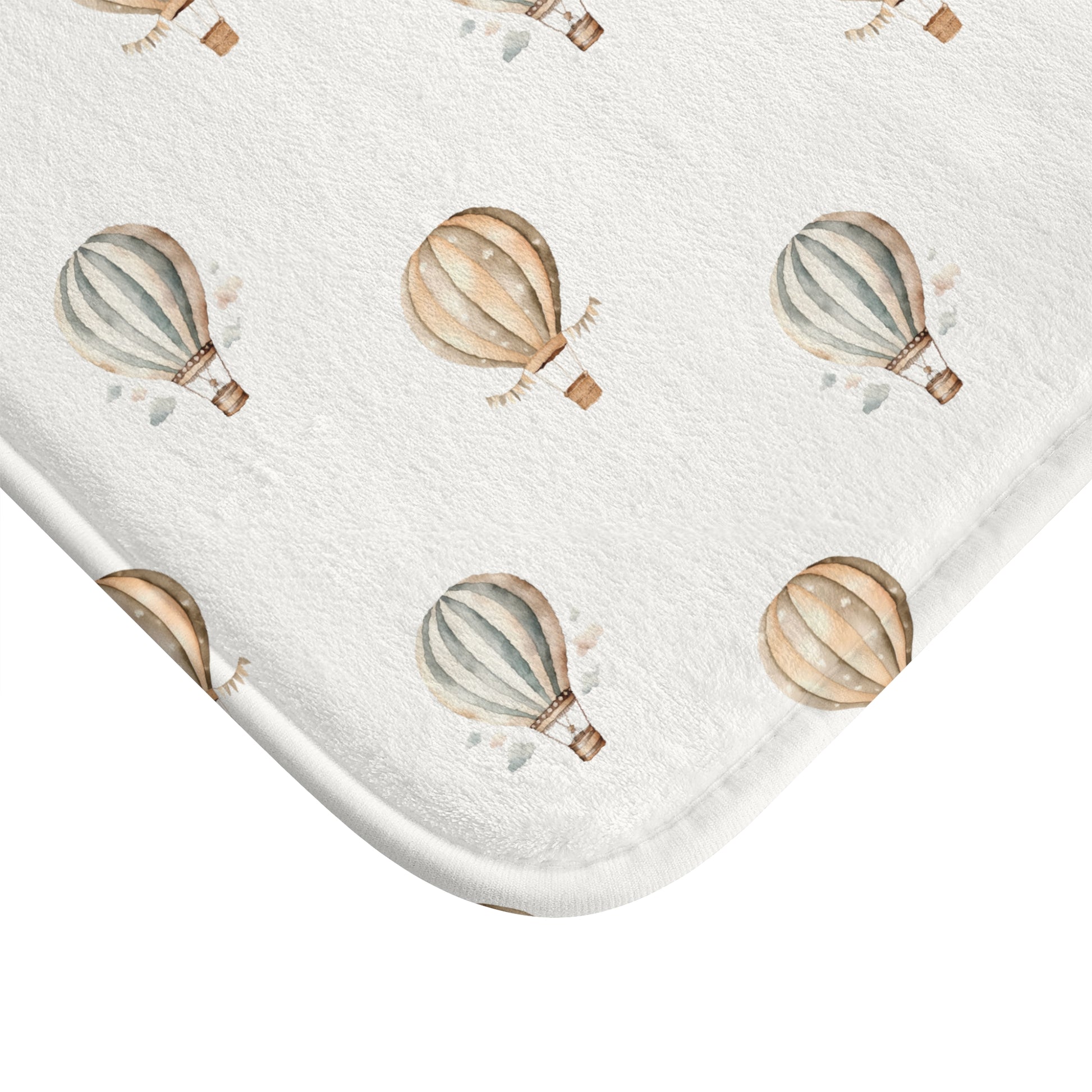 Bath Mat Hot Air Balloons - All The Things Baby