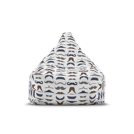 Mustache Bean Bag Cover