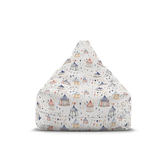 Kids Bean Bag Chair Cover- Circus Tents