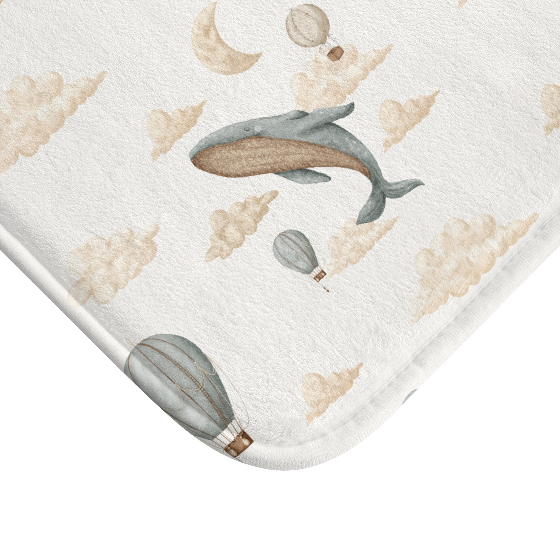 Bath Mat Balloon Ships - All The Things Baby