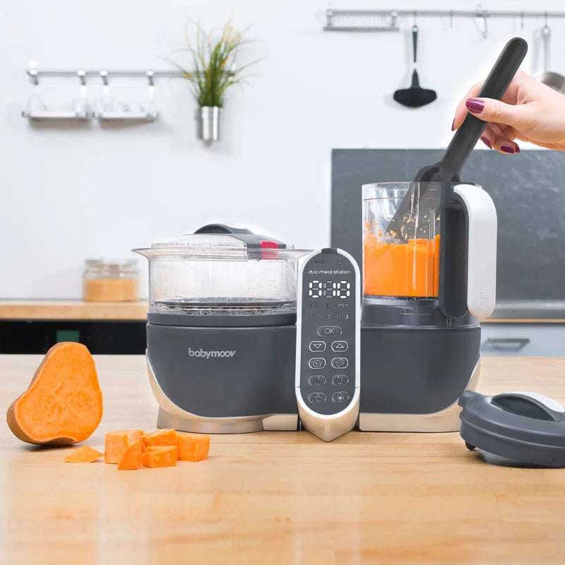 Duo Meal Food Maker Processor with Steam Cooker & Multi-Speed Blender