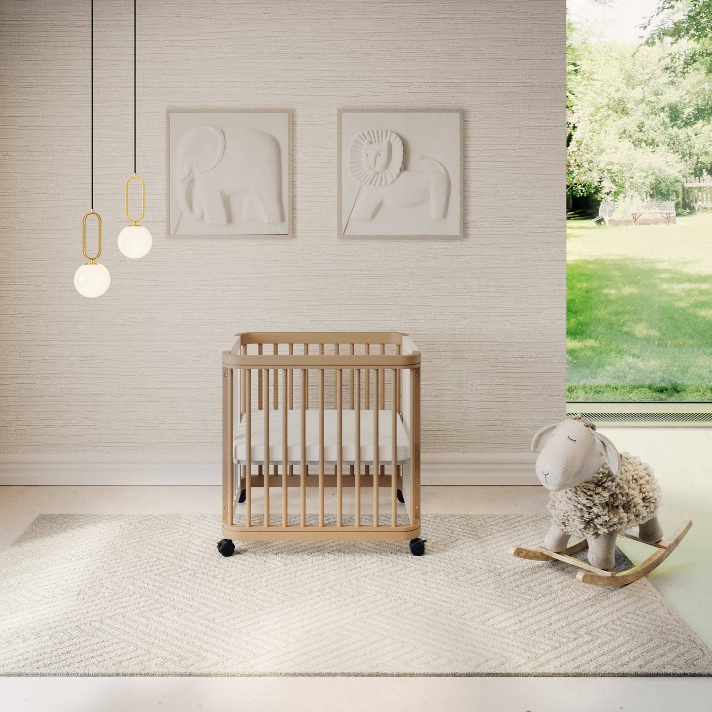 The Milan 3-In-1 Convertible Crib