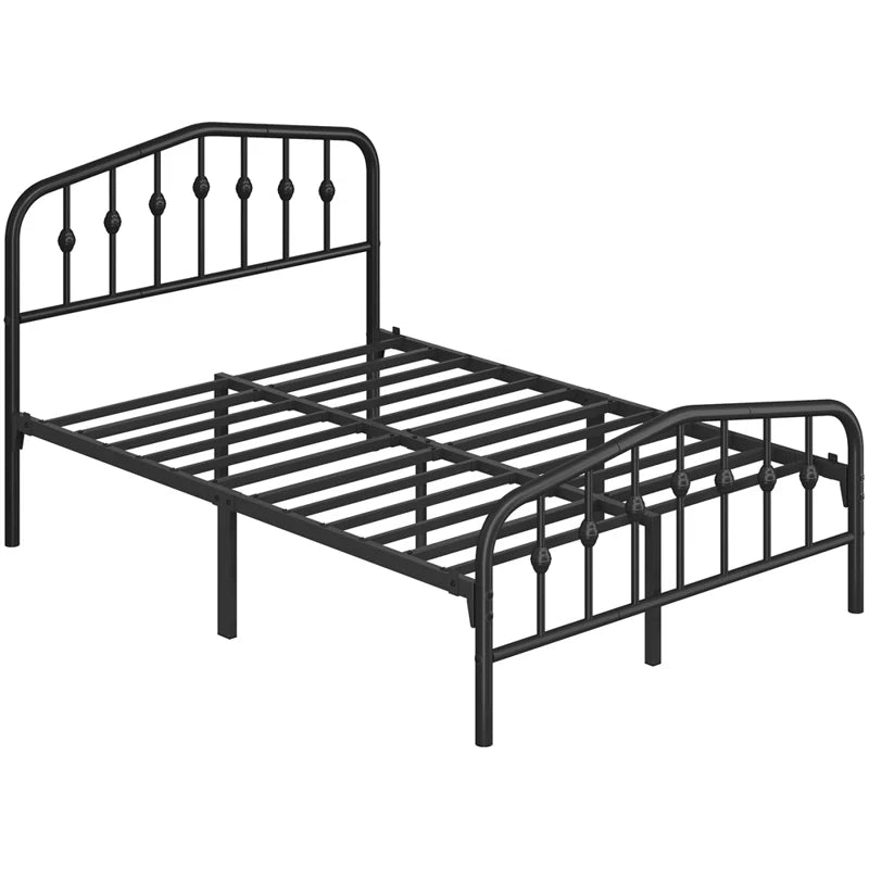 Valor Bed Frames Metal Platform Bed with Headboard