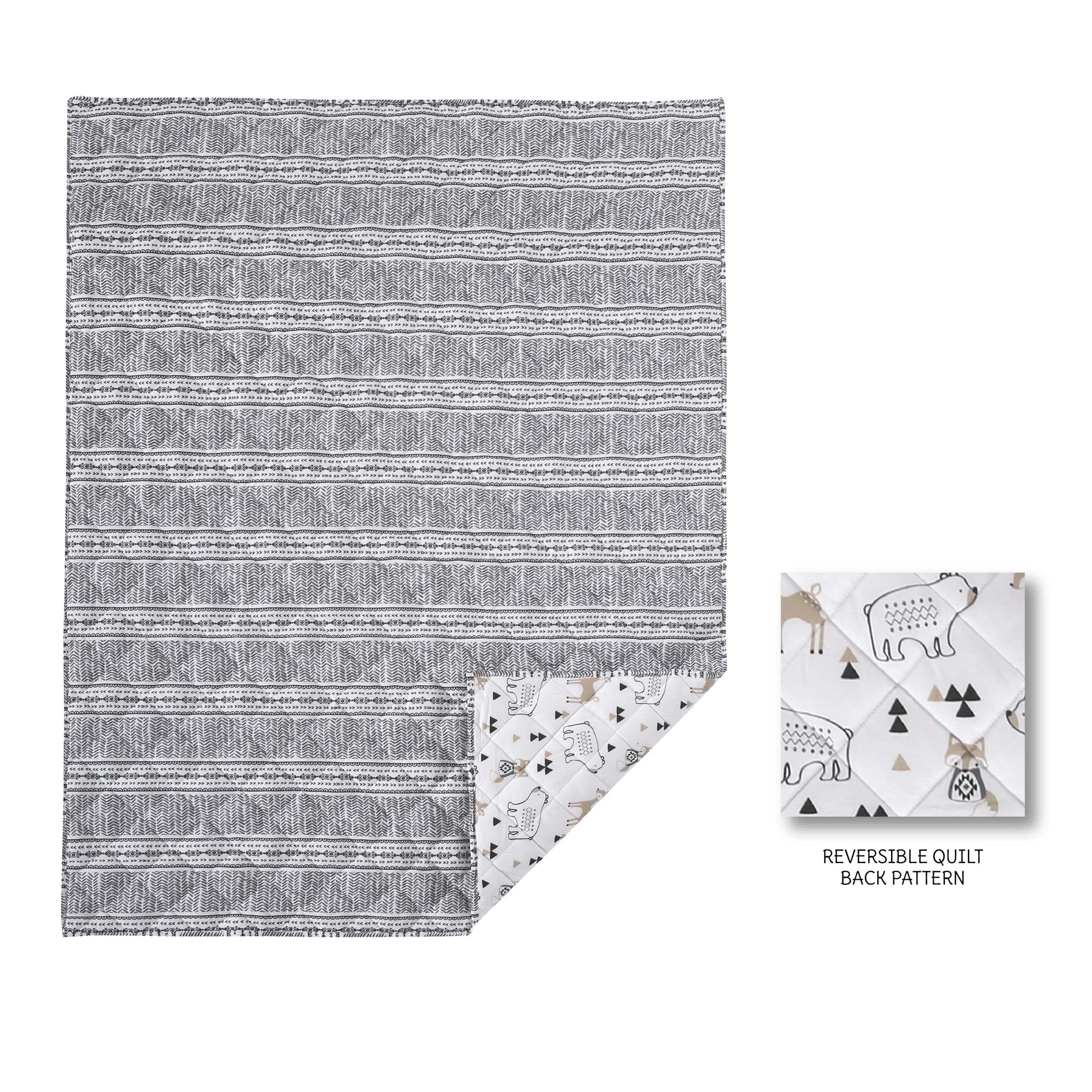 5-Piece Woodland Toddler Bedding Set