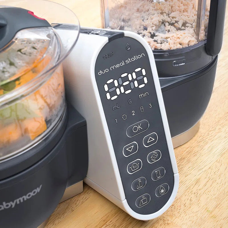 Duo Meal Food Maker Processor with Steam Cooker & Multi-Speed Blender