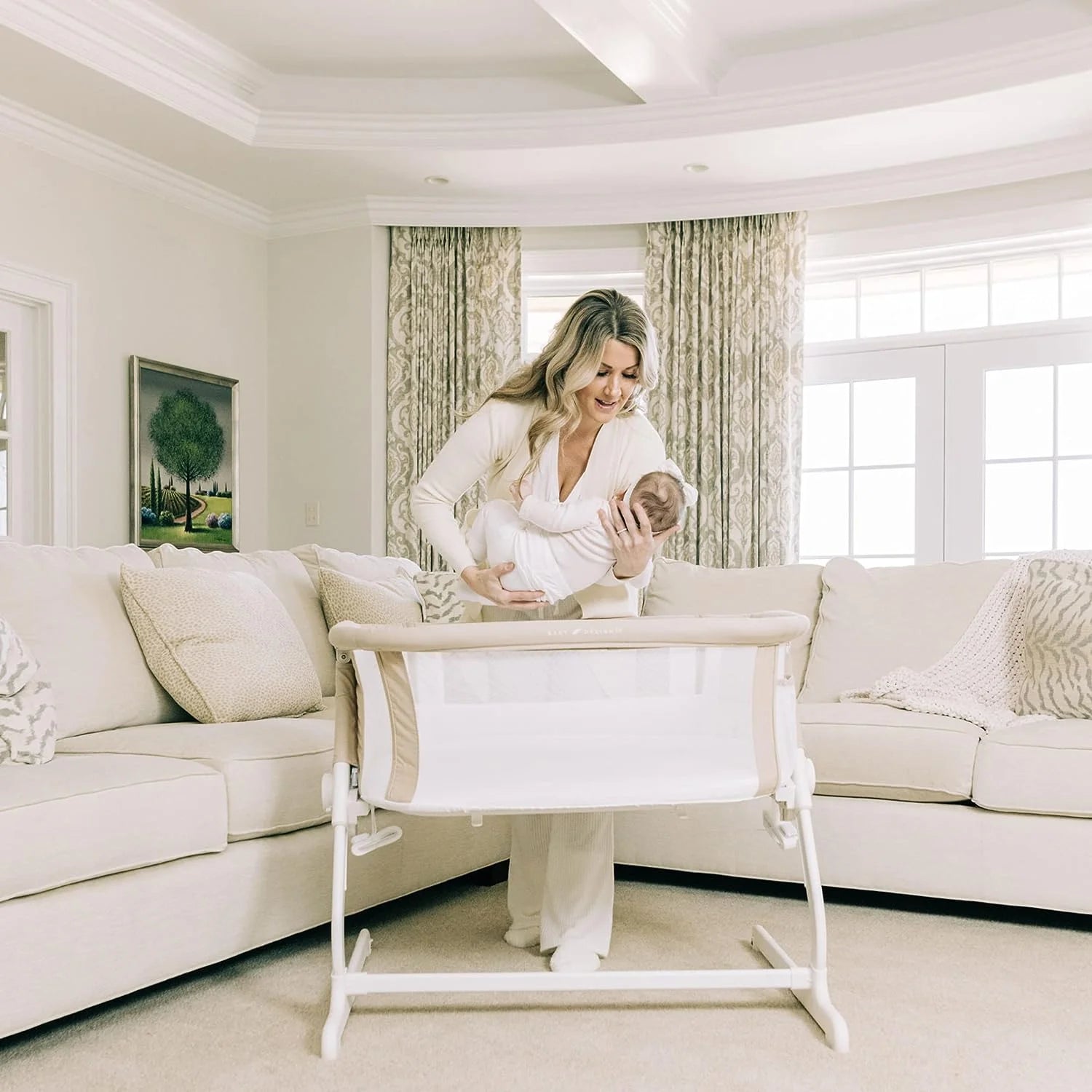Beside Me Dreamer Organic Infant Bassinet