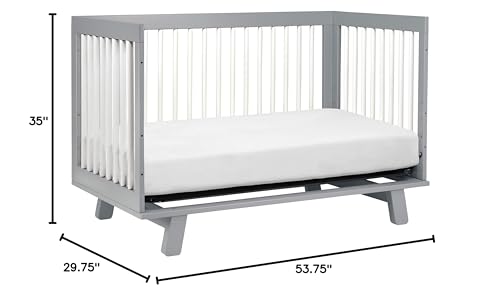 Babyletto Hudson 3-in-1 Convertible Baby Crib - GREENGUARD Gold Certified