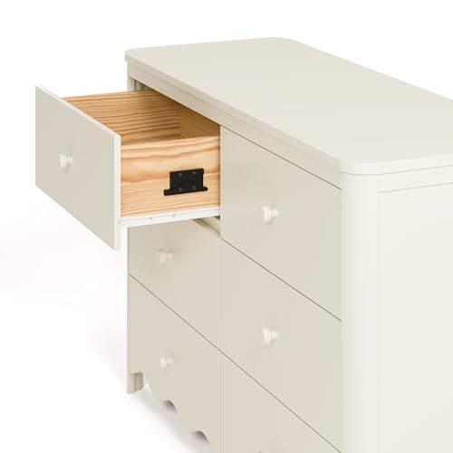 Storkcraft Casablanca 6 Drawer Dresser (Hazelnut) – GREENGUARD Gold Certified