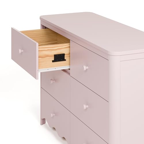 Storkcraft Casablanca 6 Drawer Dresser (Hazelnut) – GREENGUARD Gold Certified