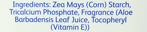Johnson's Baby Powder with Naturally Derived Cornstarch, Aloe & Vitamin E, 22 oz, 3 Pack