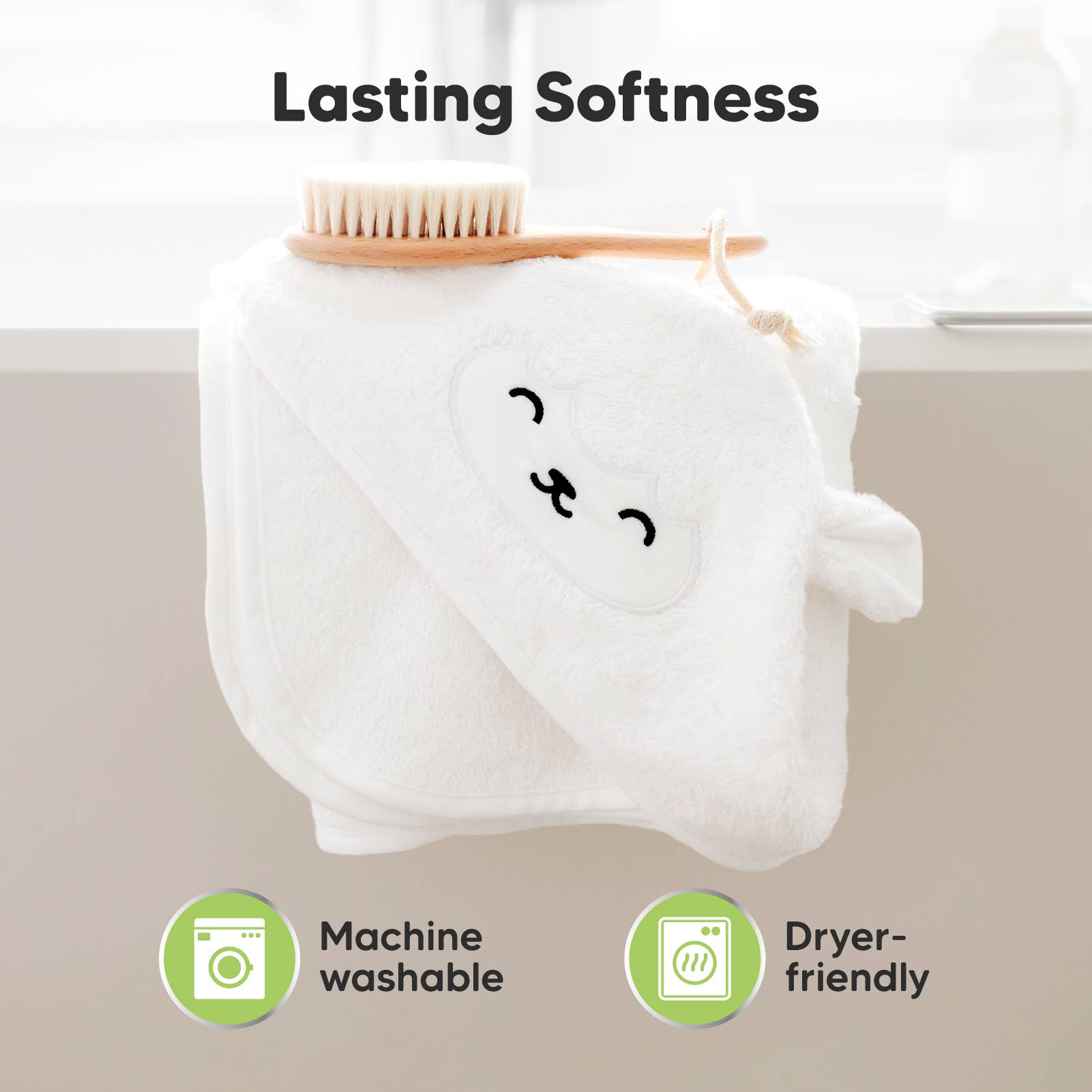 KeaBabies - KeaBabies Cuddle Baby Hooded Towel - All The Things Baby